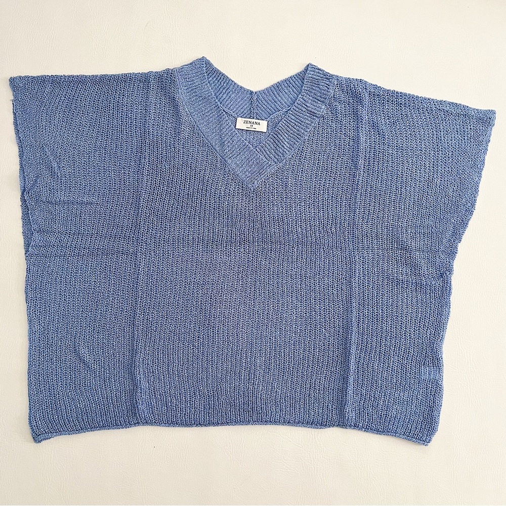 Plus Open Knit Top - Picture 2 of 7